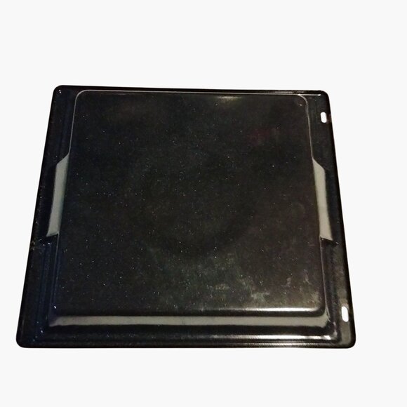 Broiler Grill Pan Black Speckled Enamel Roasting Tray Drip Pan Bakeware - Picture 3 of 5